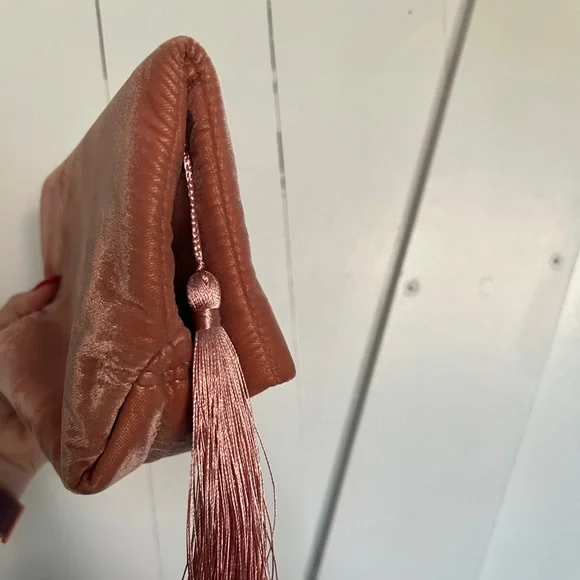 J.Crew Velvet foldover Clutch - Picture 6 of 10